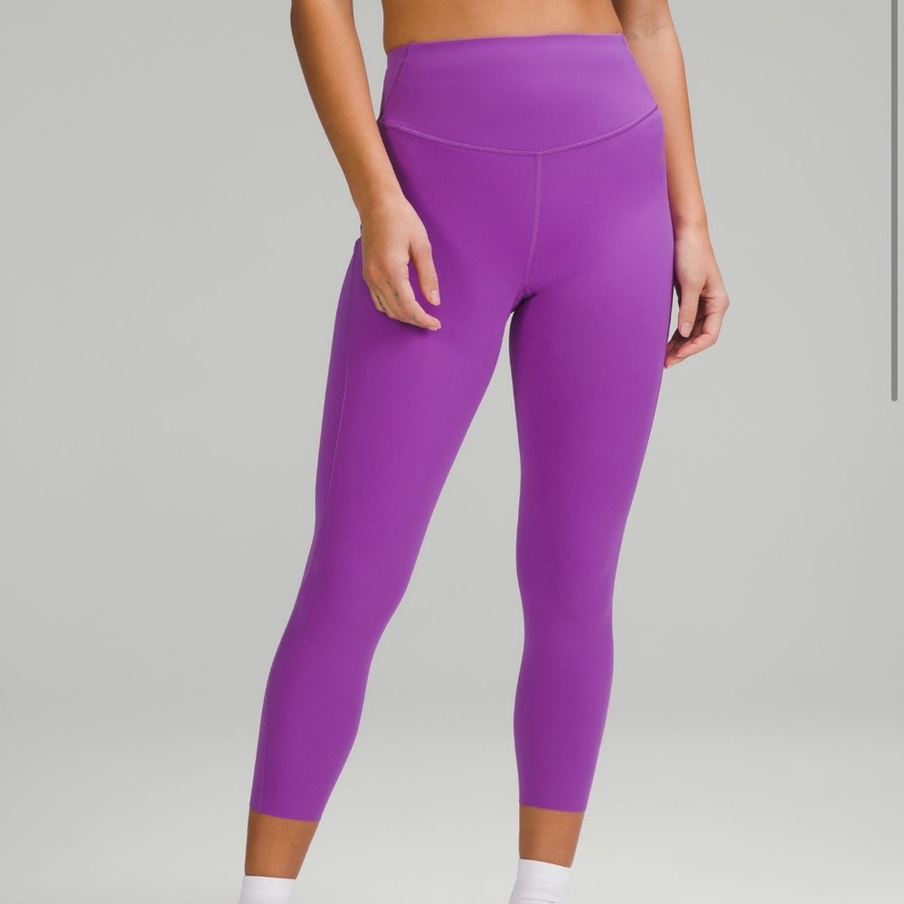 Lululemon Base Pace 23” Purple Leggings